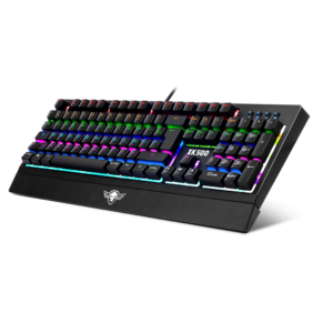 Clavier SPIRIT OF GAMER XPERT-K500 USB RETRO ECLAIRE 3 COULEUR 105 T + 11T Réf : CLA-XK500