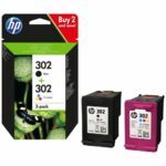 HP 302 Pack noir Couleur
