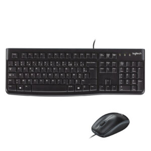 PACK Clavier+souris LOGITECH MK120 filaire USB Ref : 920-002539