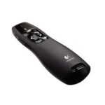 Logitech R400 Télécommande de Présentation sans Fil, 2,4 GHz/Récepteur USB, Pointeur Laser Rouge, Portée de 15 Mètres, 6 Boutons