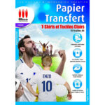 Papier Transfert pour Textile Clair