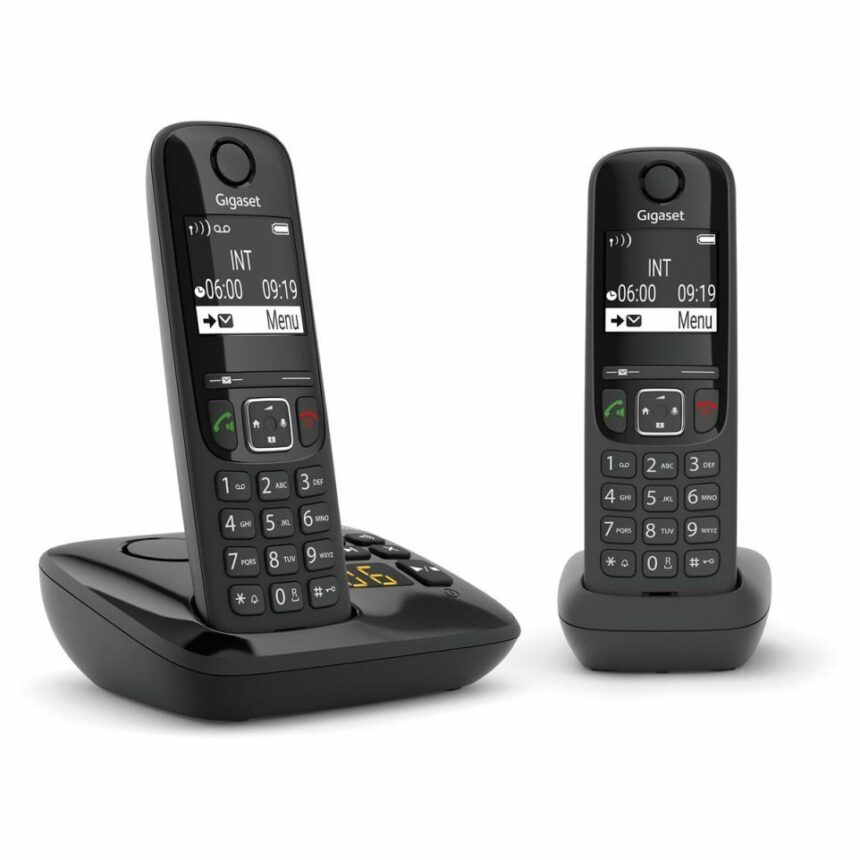 Gigaset AL130A, Duo, Noir - Téléphone sans fil - Achat & prix