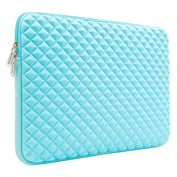 Housse Pour Ordinateur Portable à Motif Floral - Tissu Polyester Matelassé, Doublure Polaire - Protection Contre Rayures Et Chocs - Plusieurs Tailles Disponibles