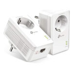 TP-Link TL-PA7017P KIT CPL 1000 Mbps Prise CPL avec 1 Port Ethernet Gigabit et Prise Intégrée