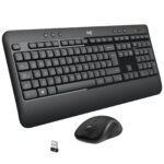 Clavier+Souris Sans fil MK540 Advanced LOGITECH en Noir USB Ref :920-008676.