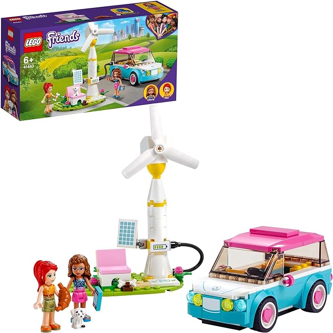 Lego Friends 41443 - La voiture électrique d'Olivia - 41443