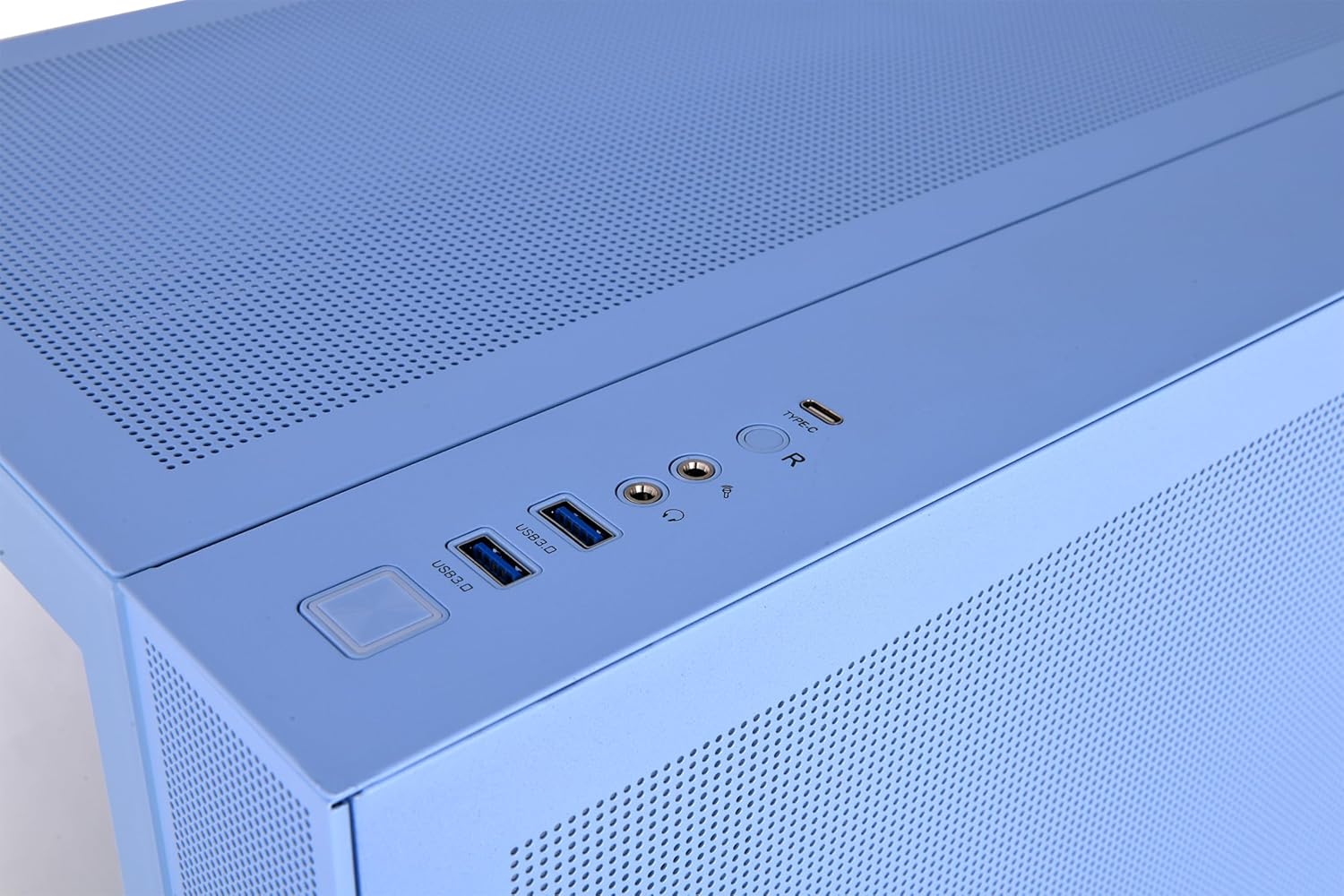 Boitier Moyen Tour ATX Thermaltake View 380 Tg Rgb avec panneau vitré (Bleu) - CA-1Z2-00MFWN-00 – Image 5