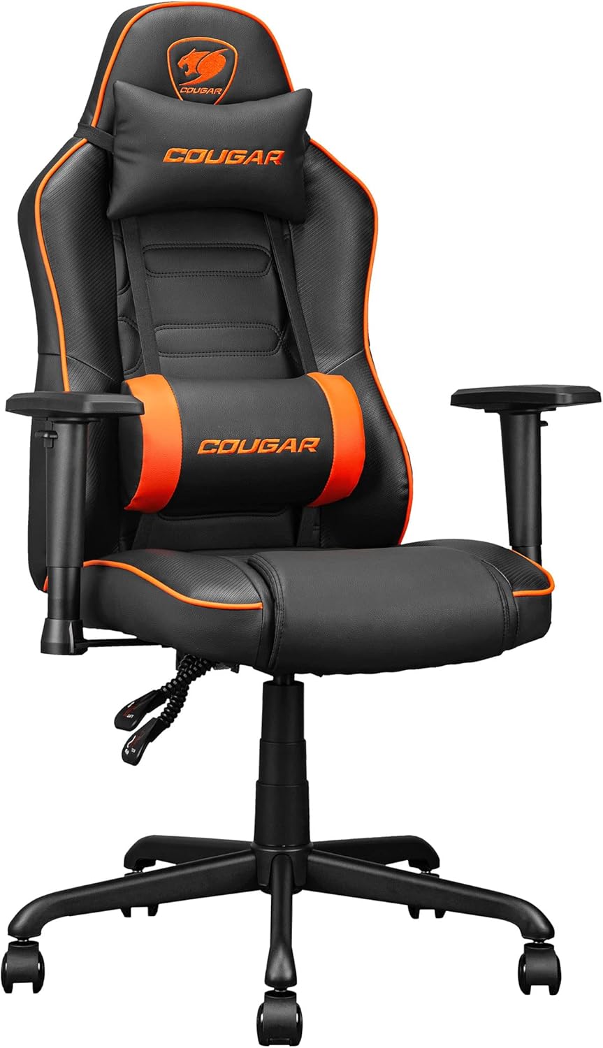 Fauteuil Cougar Fusion S (Noir/Orange) - FUSION S – Image 3
