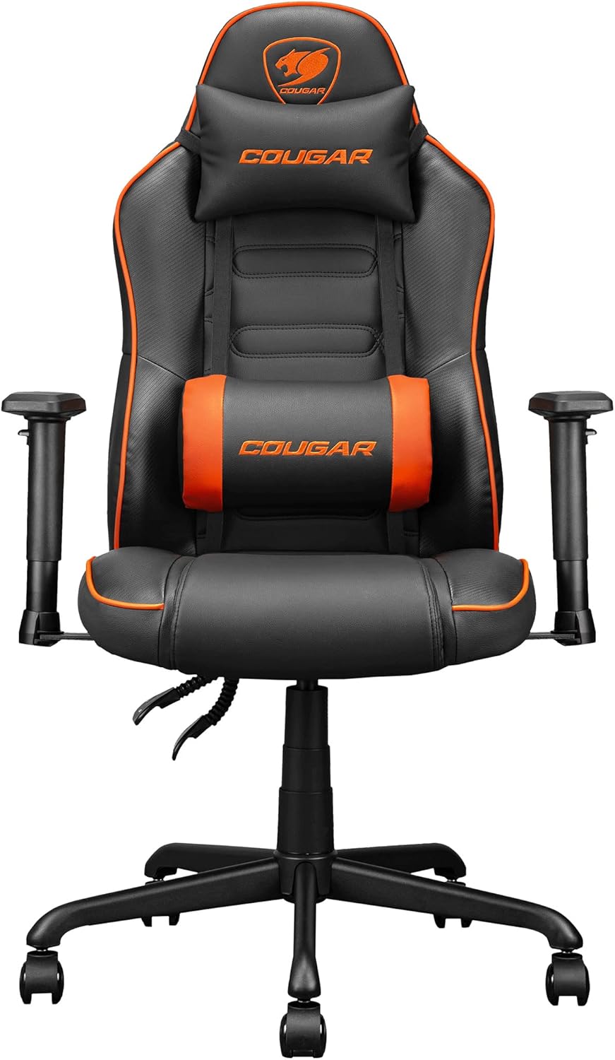 Fauteuil Cougar Fusion S (Noir/Orange) - FUSION S