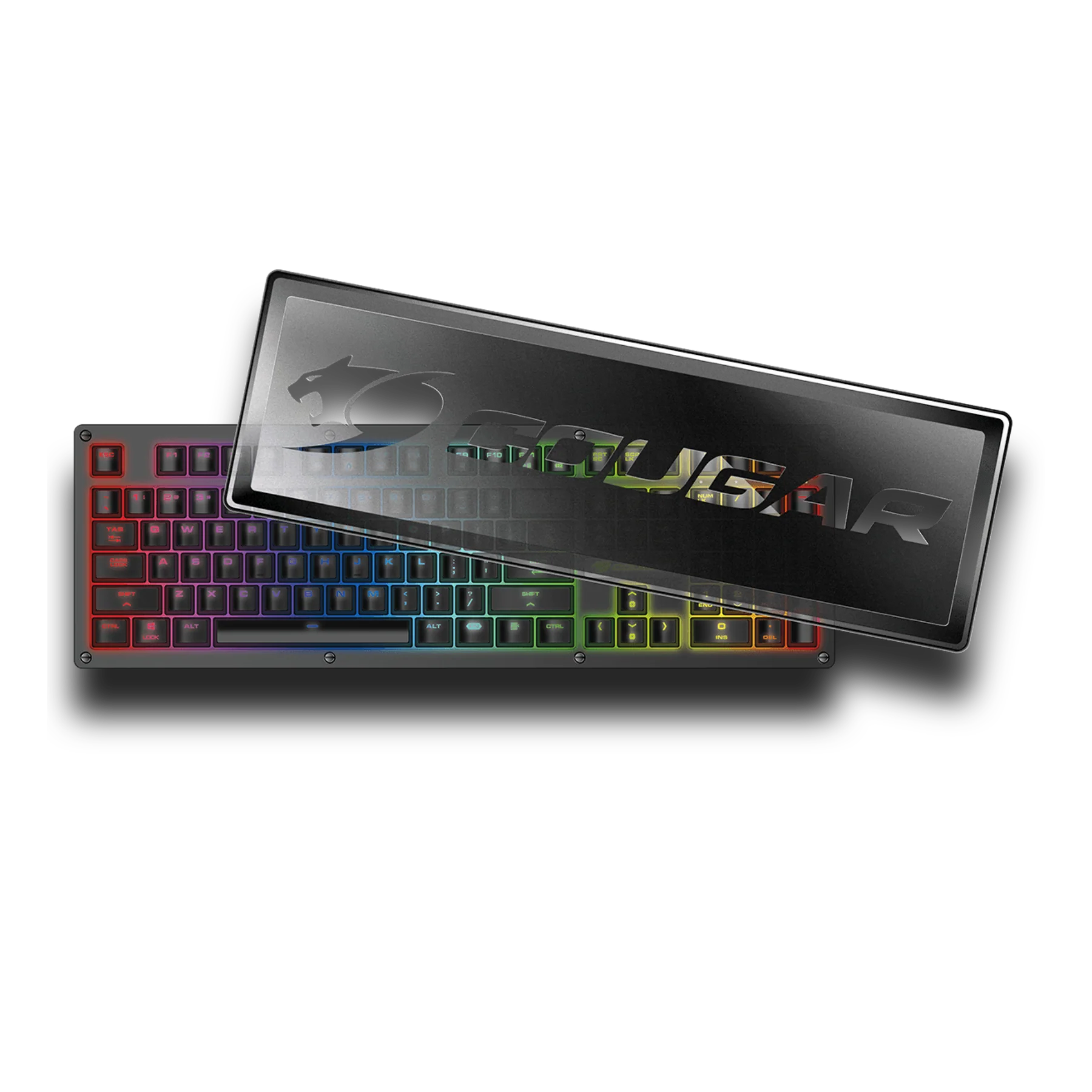 Clavier Gamer mécanique (Cougar Red Mid-Switch) Cougar Puri RGB (Noir) - PURIRGBFR – Image 2
