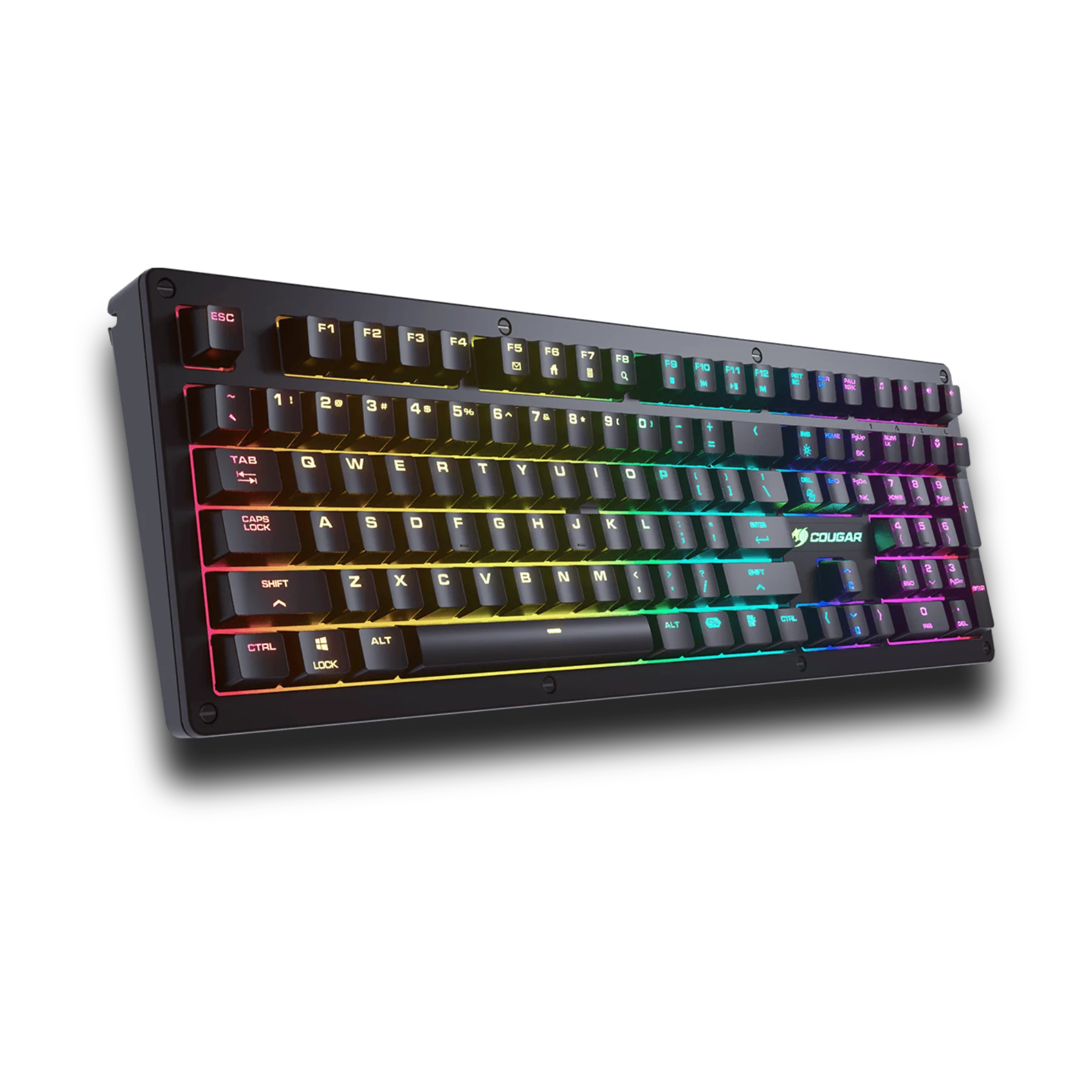 Clavier Gamer mécanique (Cougar Red Mid-Switch) Cougar Puri RGB (Noir) - PURIRGBFR – Image 7
