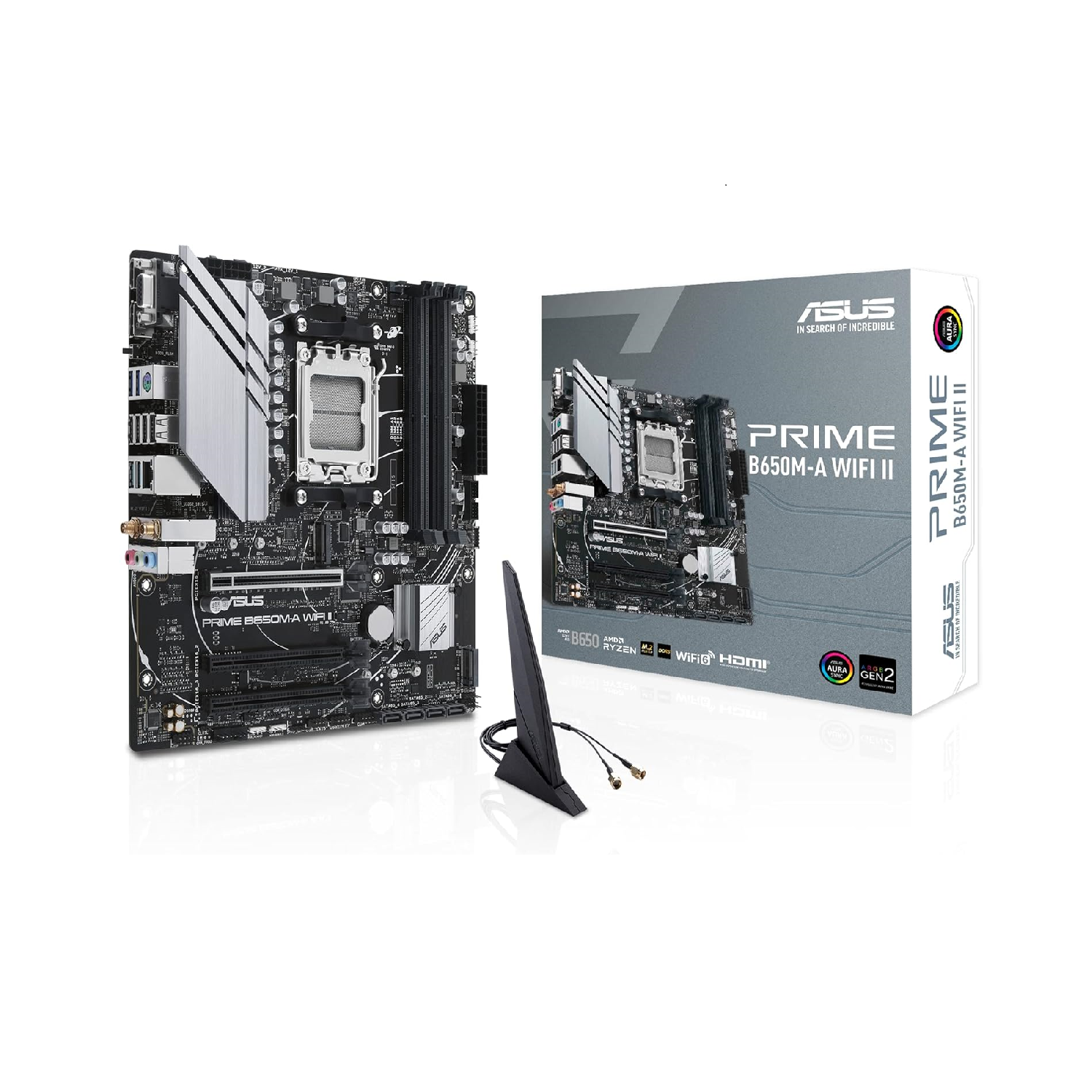 Carte Mère Asus Prime B650M-A WiFi II (AM5) Micro ATX - 90MB1EG0-M0EAY0