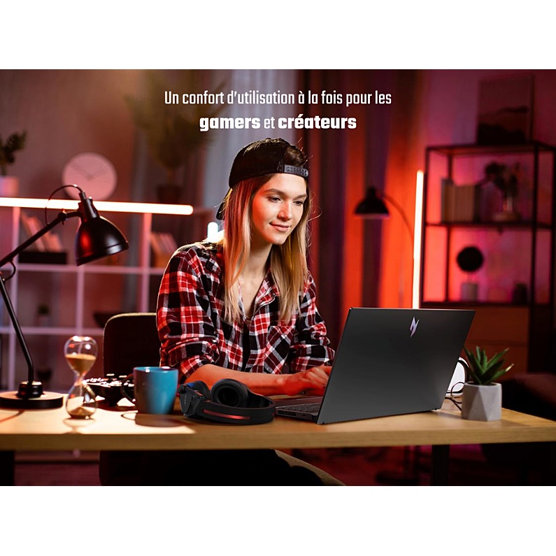 ACER Nitro V ANV15-41-R9NM, Gaming 15.6'' Full HD IPS 144Hz, AMD Ryzen 7 7735HS, NVIDIA GeForce RTX 4060, RAM 16 Go, 1024 Go SSD, Windows 11 Noir – Image 4