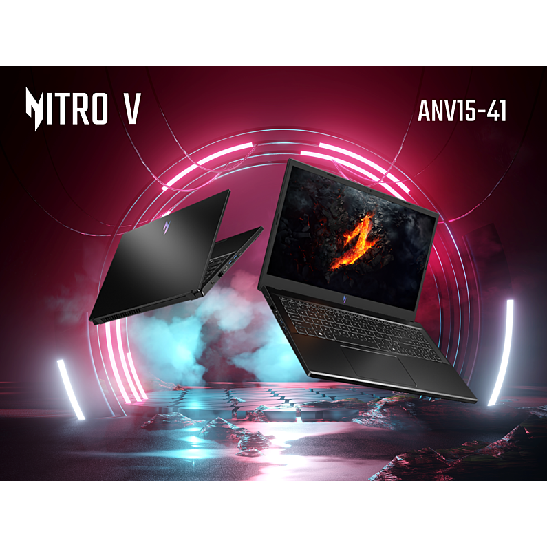 ACER Nitro V ANV15-41-R9NM, Gaming 15.6'' Full HD IPS 144Hz, AMD Ryzen 7 7735HS, NVIDIA GeForce RTX 4060, RAM 16 Go, 1024 Go SSD, Windows 11 Noir – Image 7